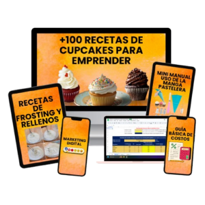 100 recetas de cupcakes para emprender