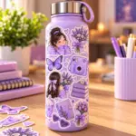 Pack 100 Stickers Lavanda Aesthetic - Imagen 4