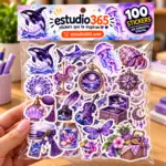 Pack 100 Stickers Océano Mágico