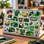 Pack 100 Stickers Fútbol - Imagen 3