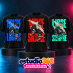 Mockup Camisetas Skater 10 diseños PNG