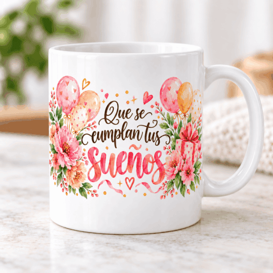Colección Cumpleaños – 6 Diseños para Tazas