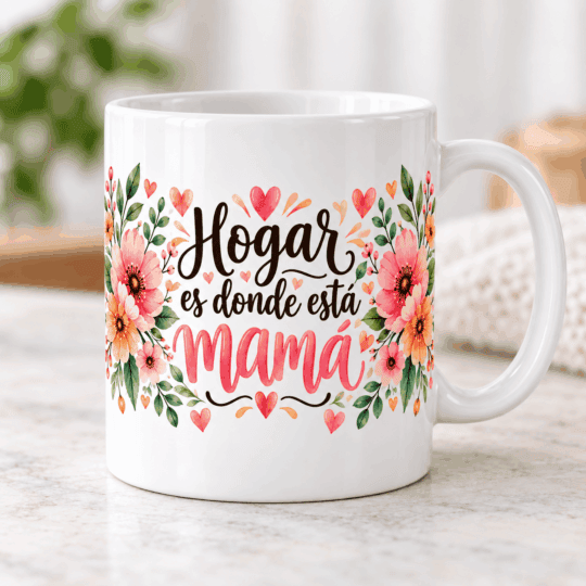 Colección Mamá – 8 Diseños para Tazas