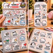 Stickers divertidos de Tuki