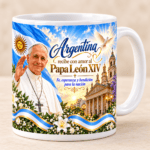 Pack de 10 Diseños para Tazas Papa León XIV Argentina - Imagen 10
