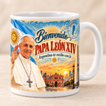 Pack de 10 Diseños para Tazas Papa León XIV Argentina - Imagen 9