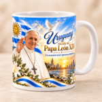 Pack de 10 Diseños para Tazas Papa León XIV Uruguay - Imagen 6