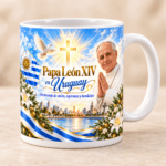Pack de 10 Diseños para Tazas Papa León XIV Uruguay - Imagen 3