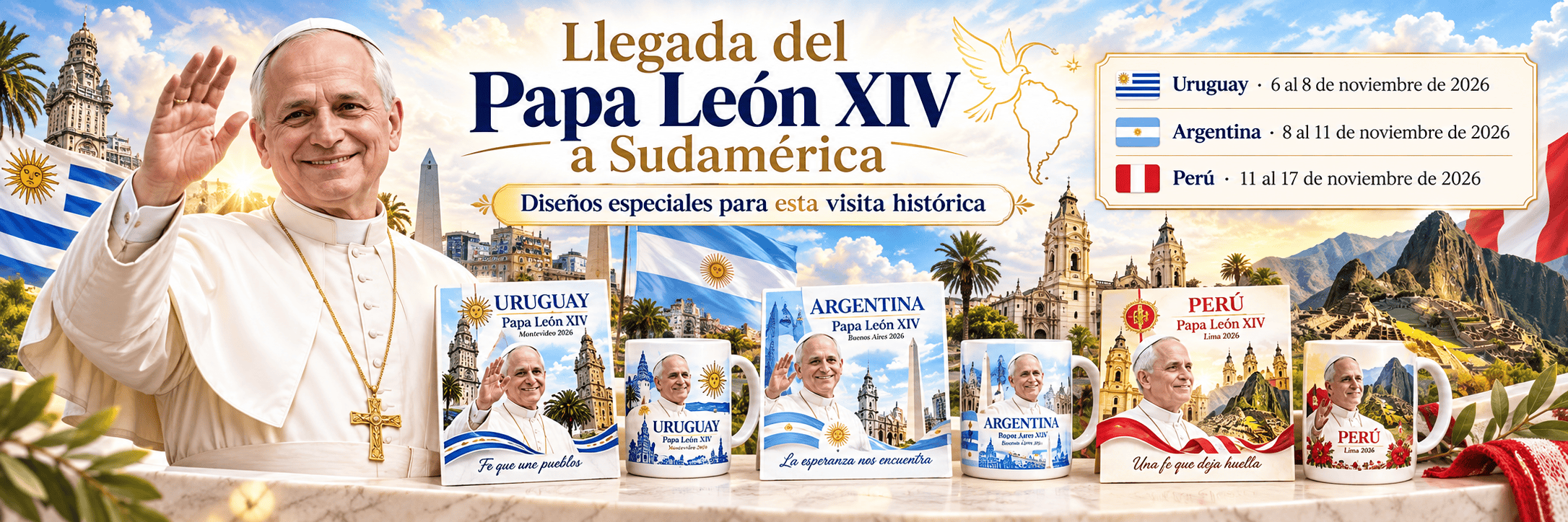 Visita Papal a Sudamérica 2026