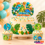 Pack de Cumpleaños Dinosaurios Dino Fiesta - Imagen 2