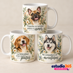 Mockup Pack de 12 Plantillas para Tazas Amor con Patas