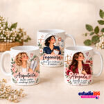 Mockup Pack de 12 Plantillas para Tazas Profesiones Femeninas