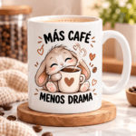 Tazas con Frases Graciosas y Animales Tiernos - Imagen 2