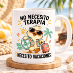 Tazas con Frases Graciosas y Animales Tiernos - Imagen 7