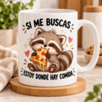 Tazas con Frases Graciosas y Animales Tiernos - Imagen 8